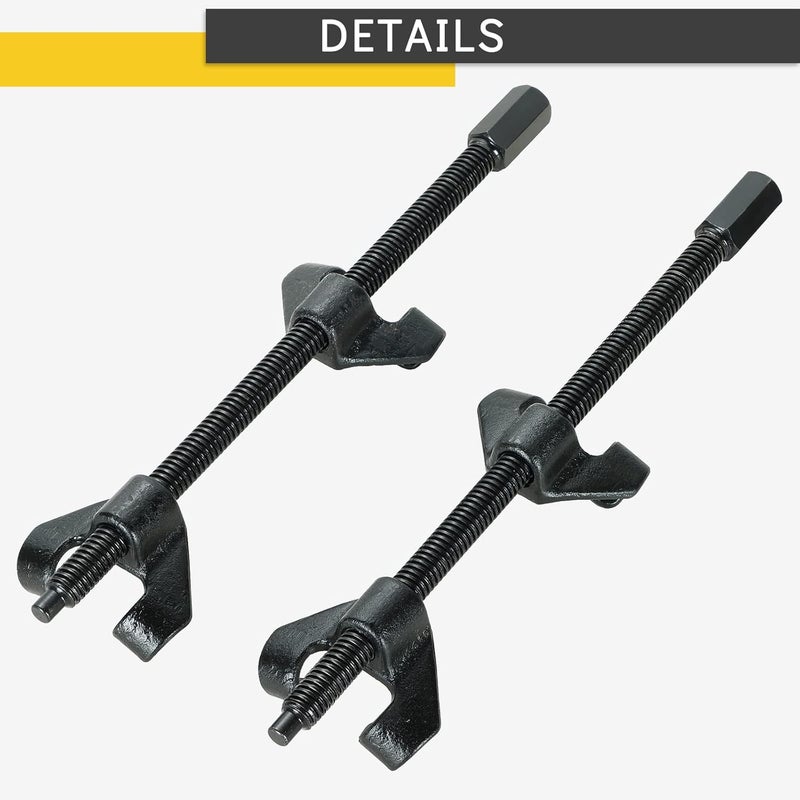 Acymner 14" Coil Spring Compressor Strut Remover Installer Tool | 2PCS Heavy Duty Auto Suspension Compression Remover Installer Tool Kit - Image 5